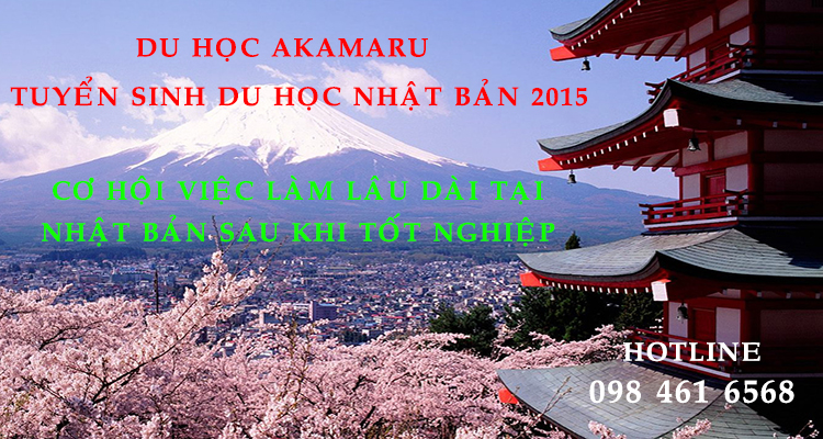 TUYỂN SINH DU HỌC NHẬT BẢN 2015